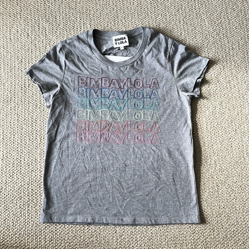 Grey Bimba Y Lola Tee